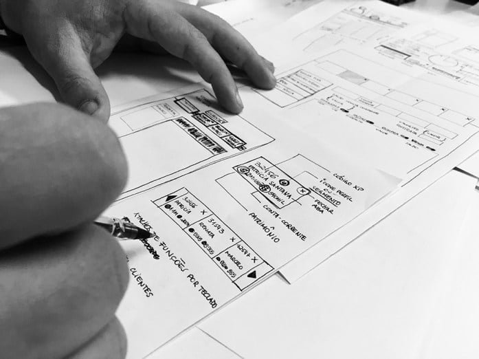 Sketchs for a new navigation system