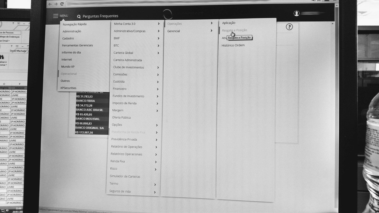Cluttered navigation for isolated tools